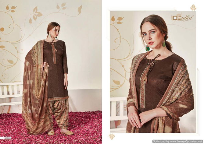 Zulfat Husna E Patiala 2 Heavy Jam Cotton Jacquard Dress Material